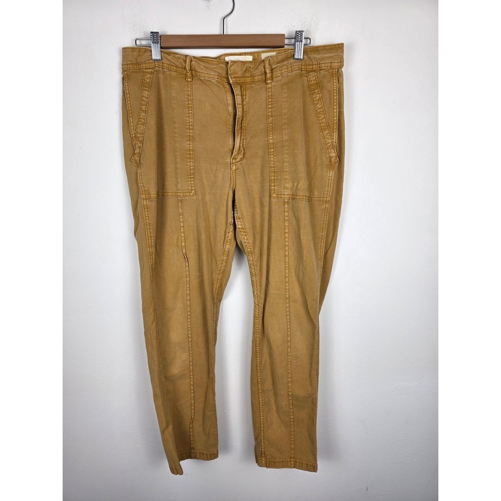 Women’s Tan Utility Pants - Classic Casual Fit